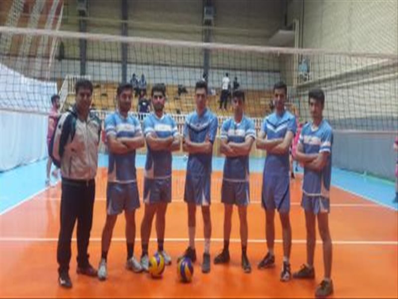 مقام سوم تیم والیبال در جام خوابگاهها